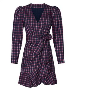 Tanya Taylor Plaid Lexi Dress